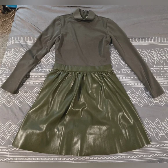 knee length dresses for ladies Marcella | Chara Skirt Bone White in Bone | Women's Size 2XL | Vegan Leather